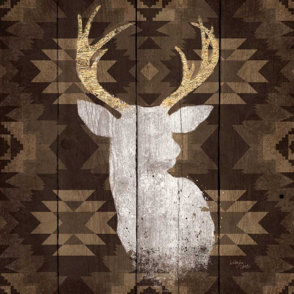 Precious Antlers II art print by Wellington Studio for $57.95 CAD