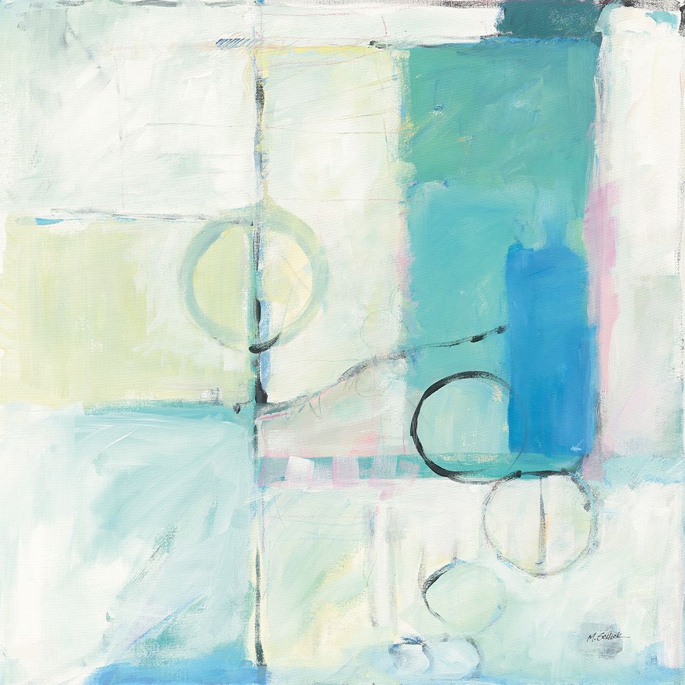 Blue Water I art print by Mike Schick for $57.95 CAD