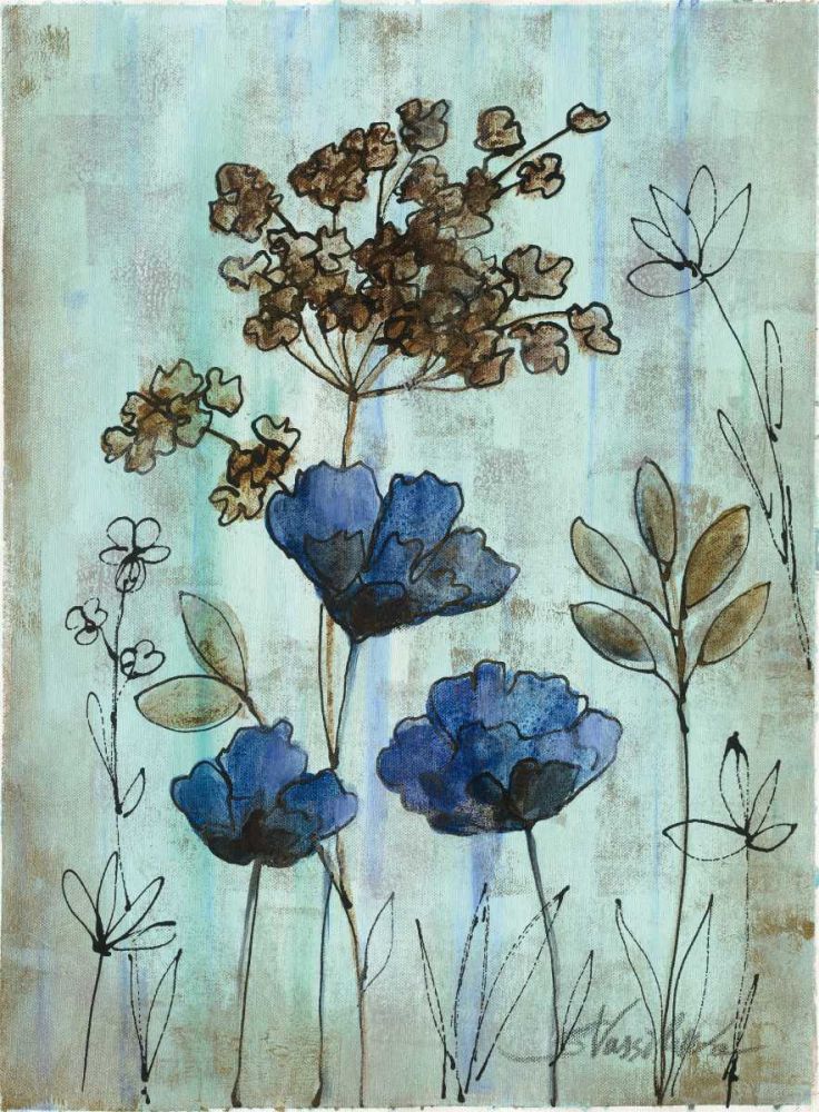 Botanical Trio II art print by Silvia Vassileva for $57.95 CAD