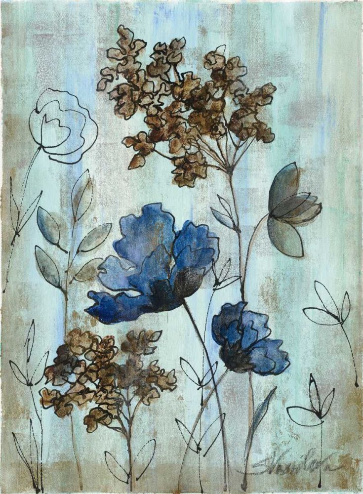 Botanical Trio III art print by Silvia Vassileva for $57.95 CAD