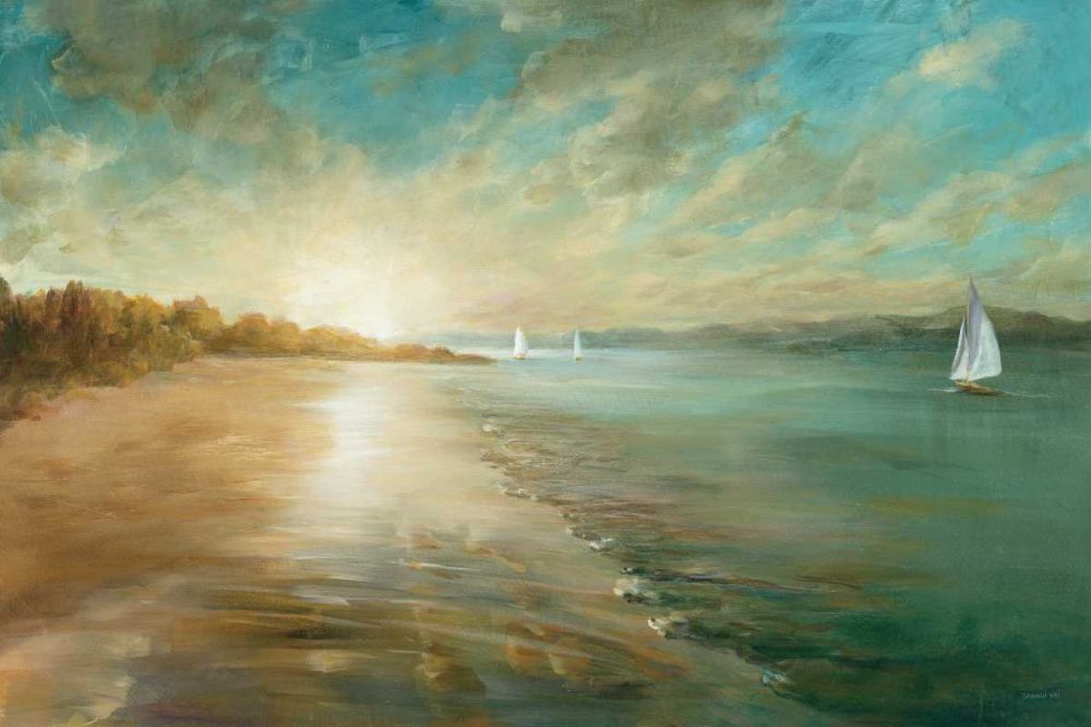 Coastal Glow art print by Danhui Nai for $57.95 CAD