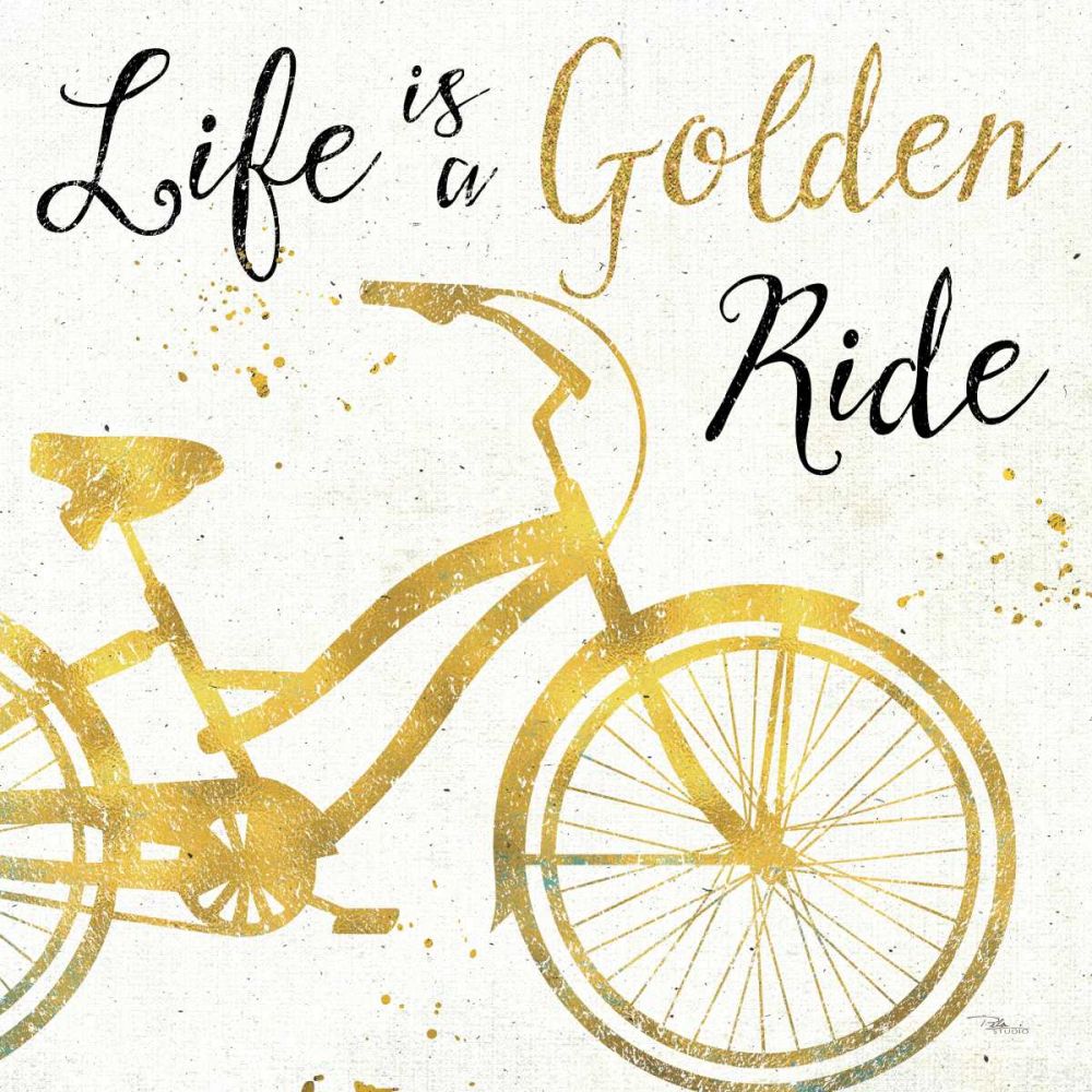 Golden Ride I art print by Pela Studio for $57.95 CAD