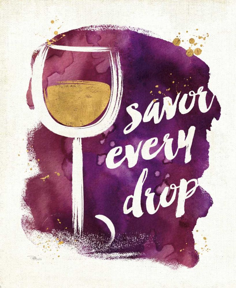Watercolor Wine I art print by Pela Studio for $57.95 CAD