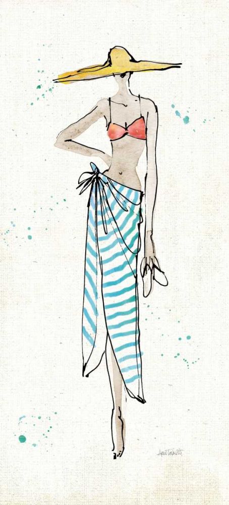 Beach Divas III Color art print by Anne Tavoletti for $57.95 CAD