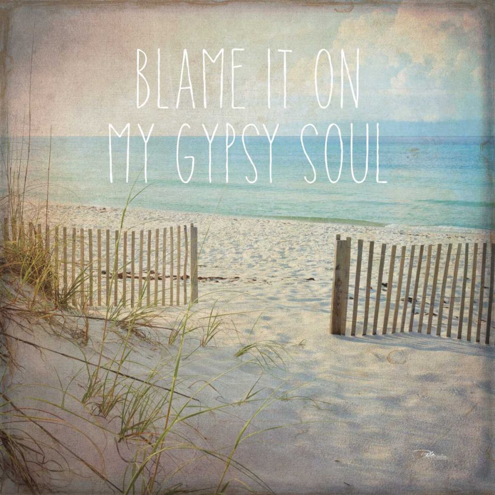 My Gypsy Soul I art print by Pela Studio for $57.95 CAD