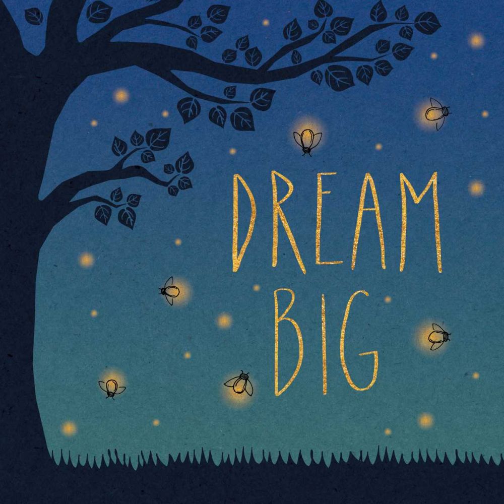Twilight Fireflies I art print by Laura Marshall for $57.95 CAD