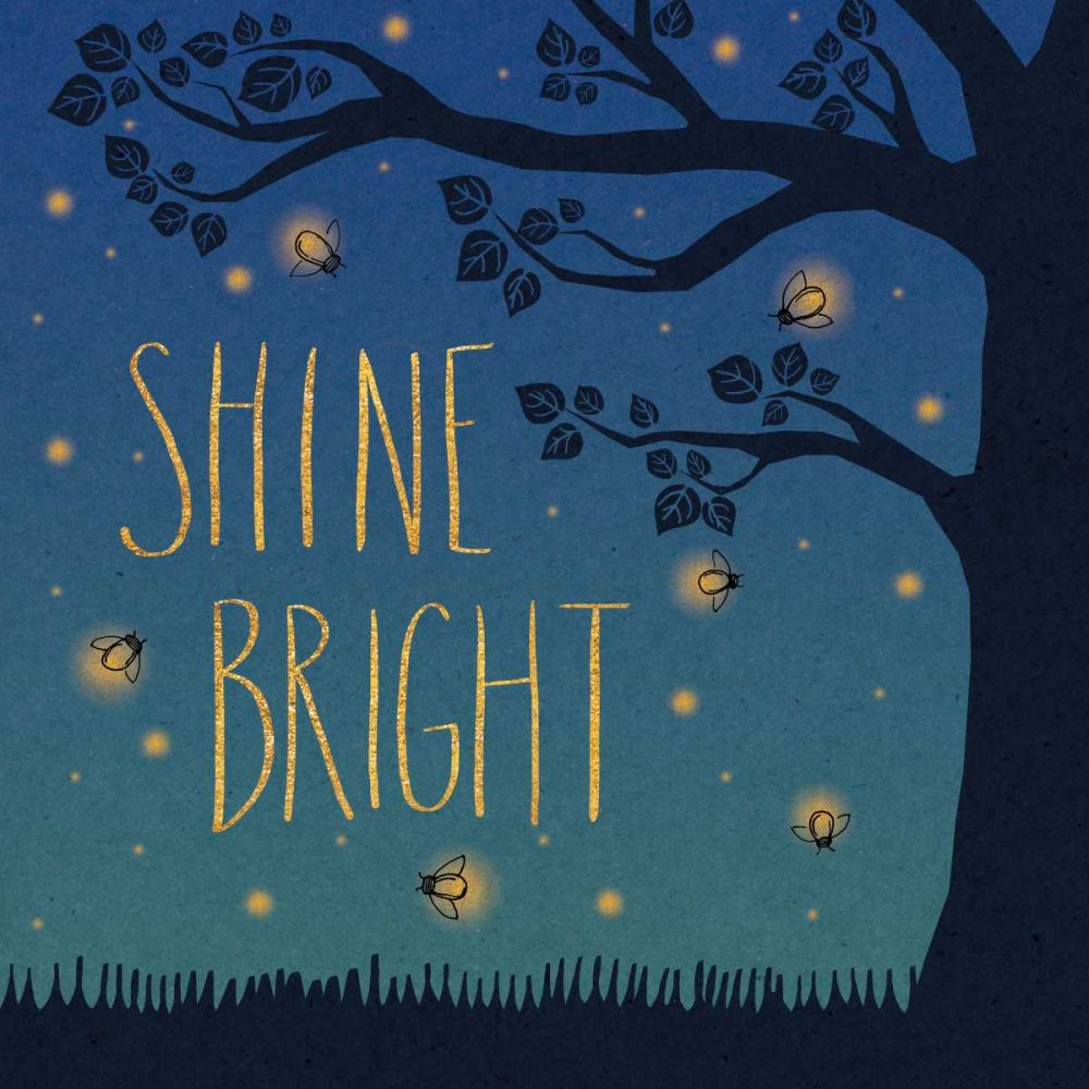 Twilight Fireflies II art print by Laura Marshall for $57.95 CAD