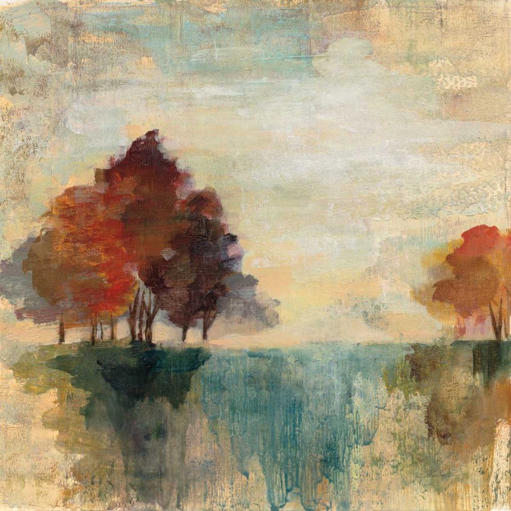 Landscape Monotype II art print by Silvia Vassileva for $57.95 CAD