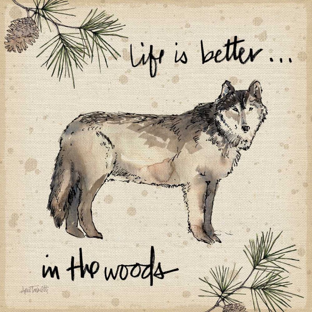 Lodge Life III art print by Anne Tavoletti for $57.95 CAD