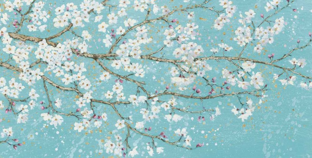 April Breeze I Teal art print by James Wiens for $57.95 CAD