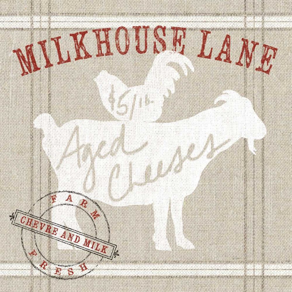 Farm linen goat art print by Sue Schlabach for $57.95 CAD