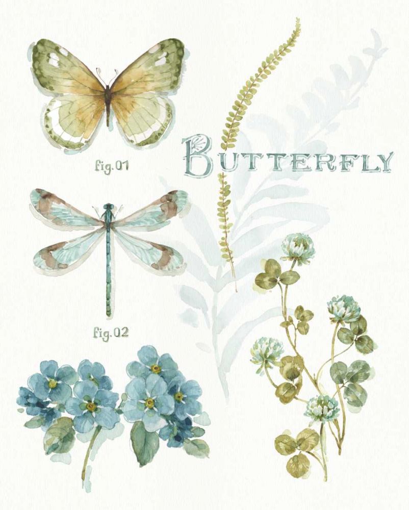 My Greenhouse Botanical I art print by Lisa Audit for $57.95 CAD