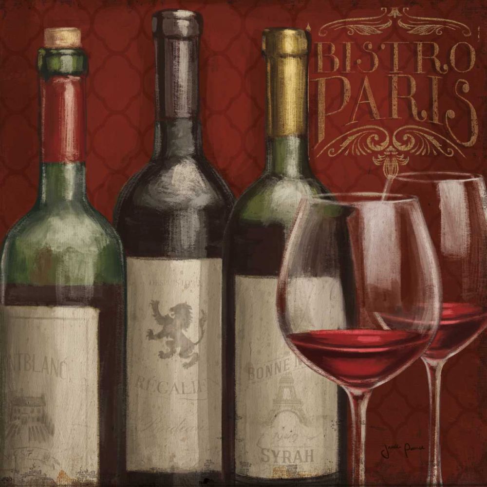 Bistro Paris III art print by Janelle Penner for $57.95 CAD