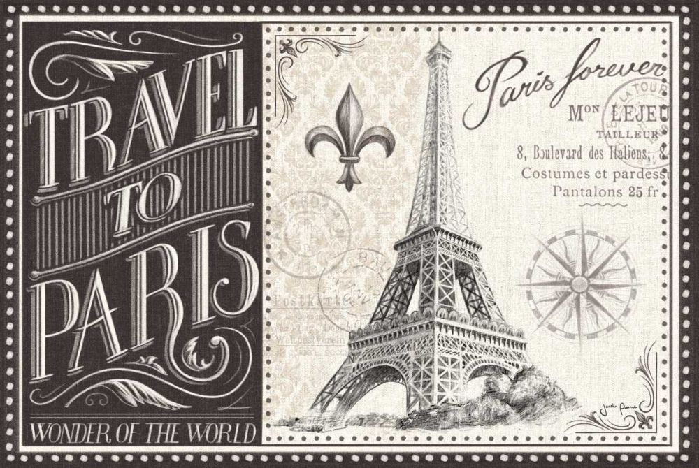 Bonjour Paris I art print by Janelle Penner for $57.95 CAD