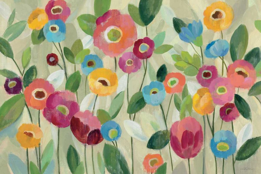 Fairy Tale Flowers V art print by Silvia Vassileva for $57.95 CAD