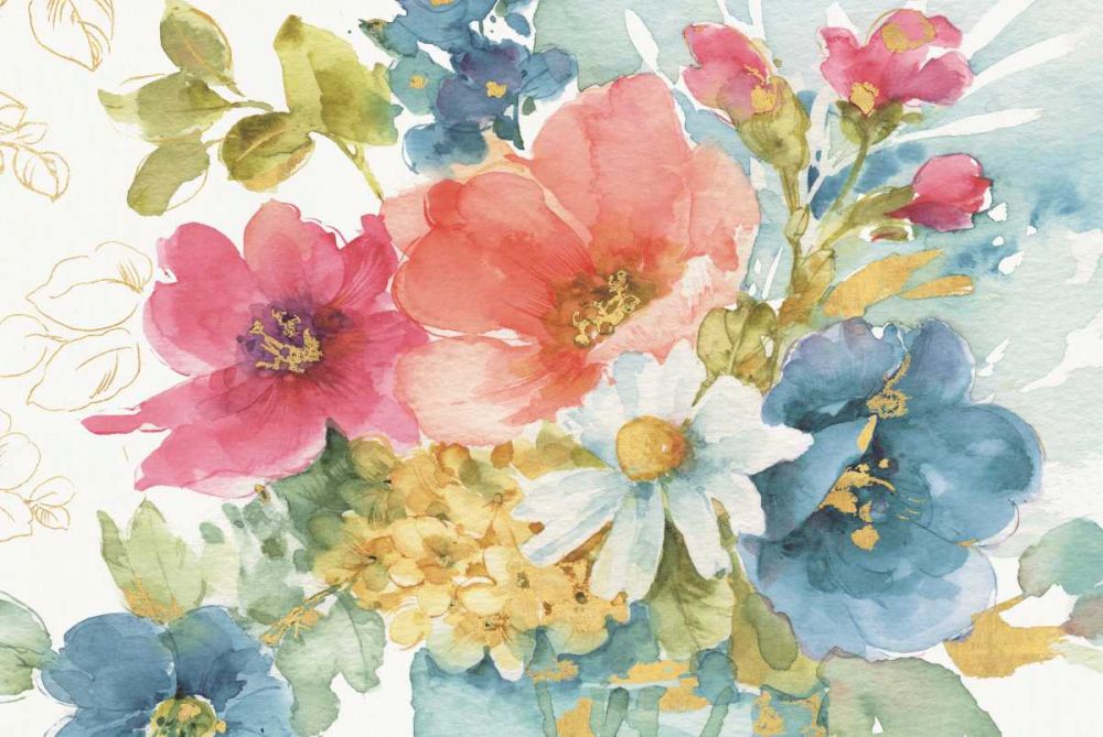 My Garden Bouquet I art print by Lisa Audit for $57.95 CAD