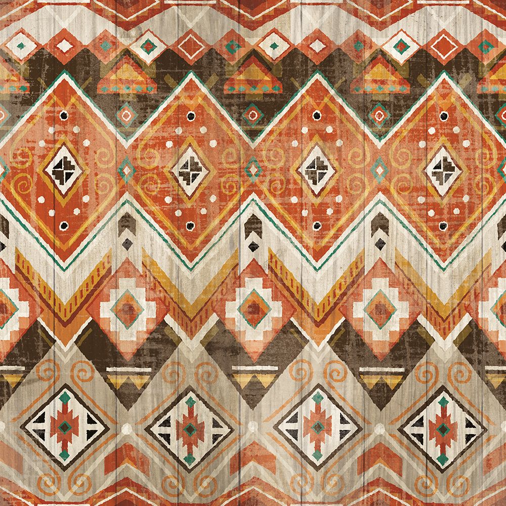 Natural History Lodge Southwest Pattern VIII art print by Wild Apple Portfolio for $57.95 CAD