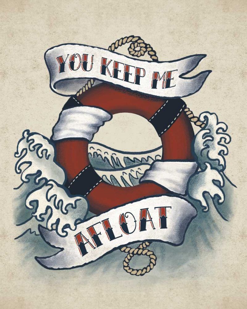 Sailor Wisdom I art print by Janelle Penner for $57.95 CAD