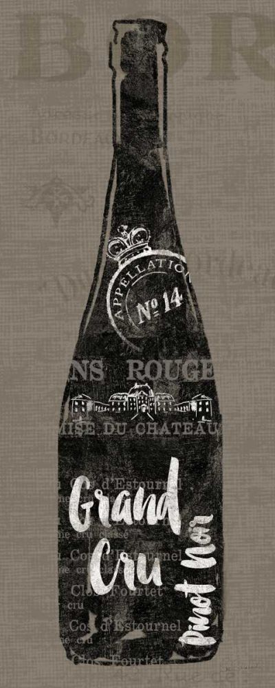 Linen Wine I art print by Sue Schlabach for $57.95 CAD