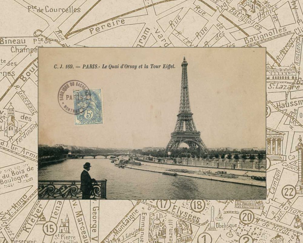 Destination Paris II art print by Wild Apple Portfolio for $57.95 CAD