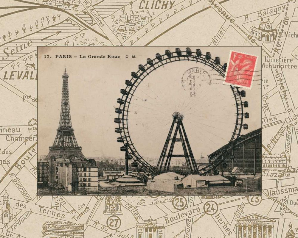 Destination Paris IV art print by Wild Apple Portfolio for $57.95 CAD