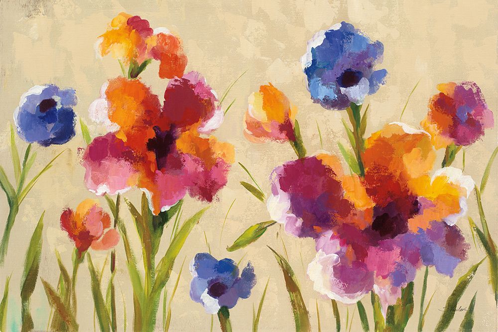 Bold Bright Flowers I art print by Silvia Vassileva for $57.95 CAD