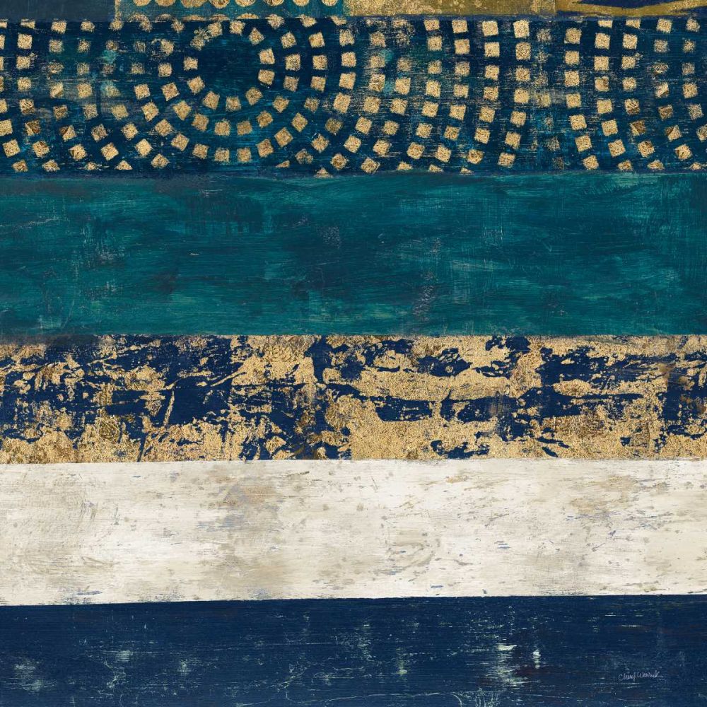Juxtapose V Metallic art print by Cheryl Warrick for $57.95 CAD