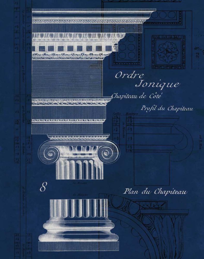 Architectural Rendering II Blueprint art print by Wild Apple Portfolio for $57.95 CAD