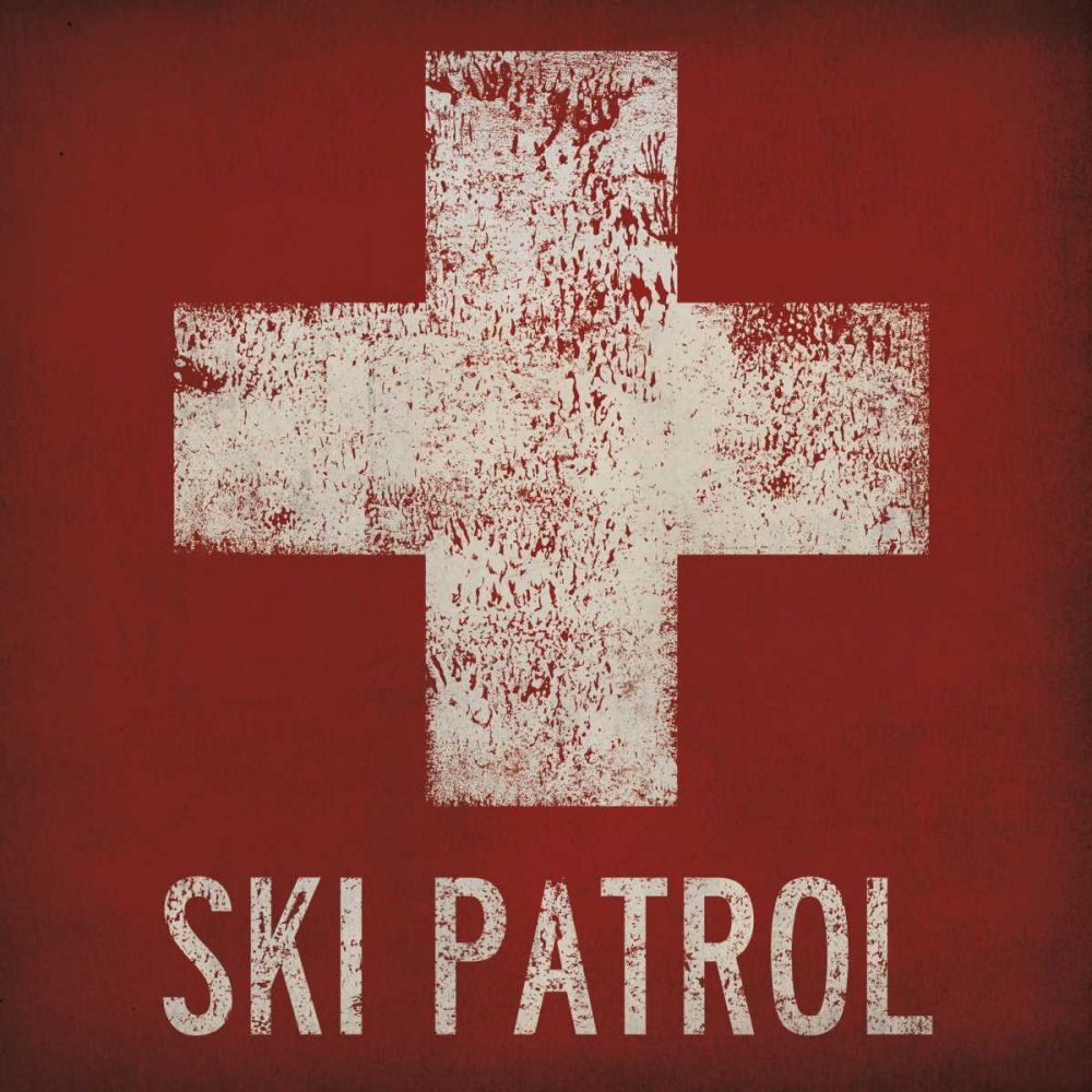 Ski Patrol art print by Ryan Fowler for $57.95 CAD