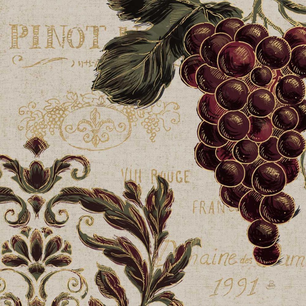 Burgundy III art print by Daphne Brissonnet for $57.95 CAD