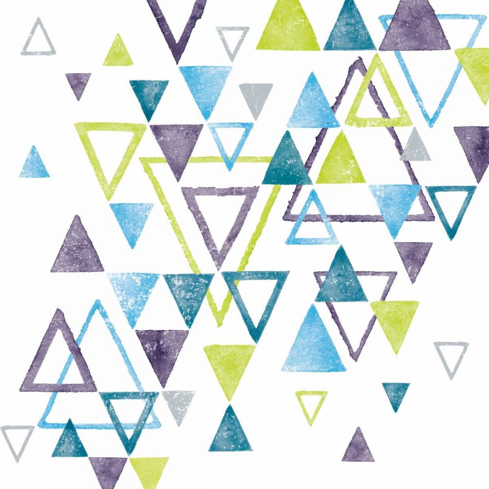 Triangle Tumble II art print by Moira Hershey for $57.95 CAD