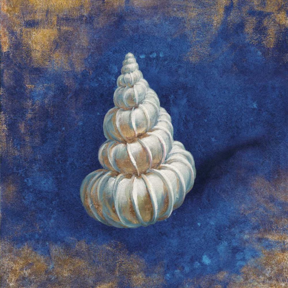 Treasures of the Sea Indigo II art print by Danhui Nai for $57.95 CAD