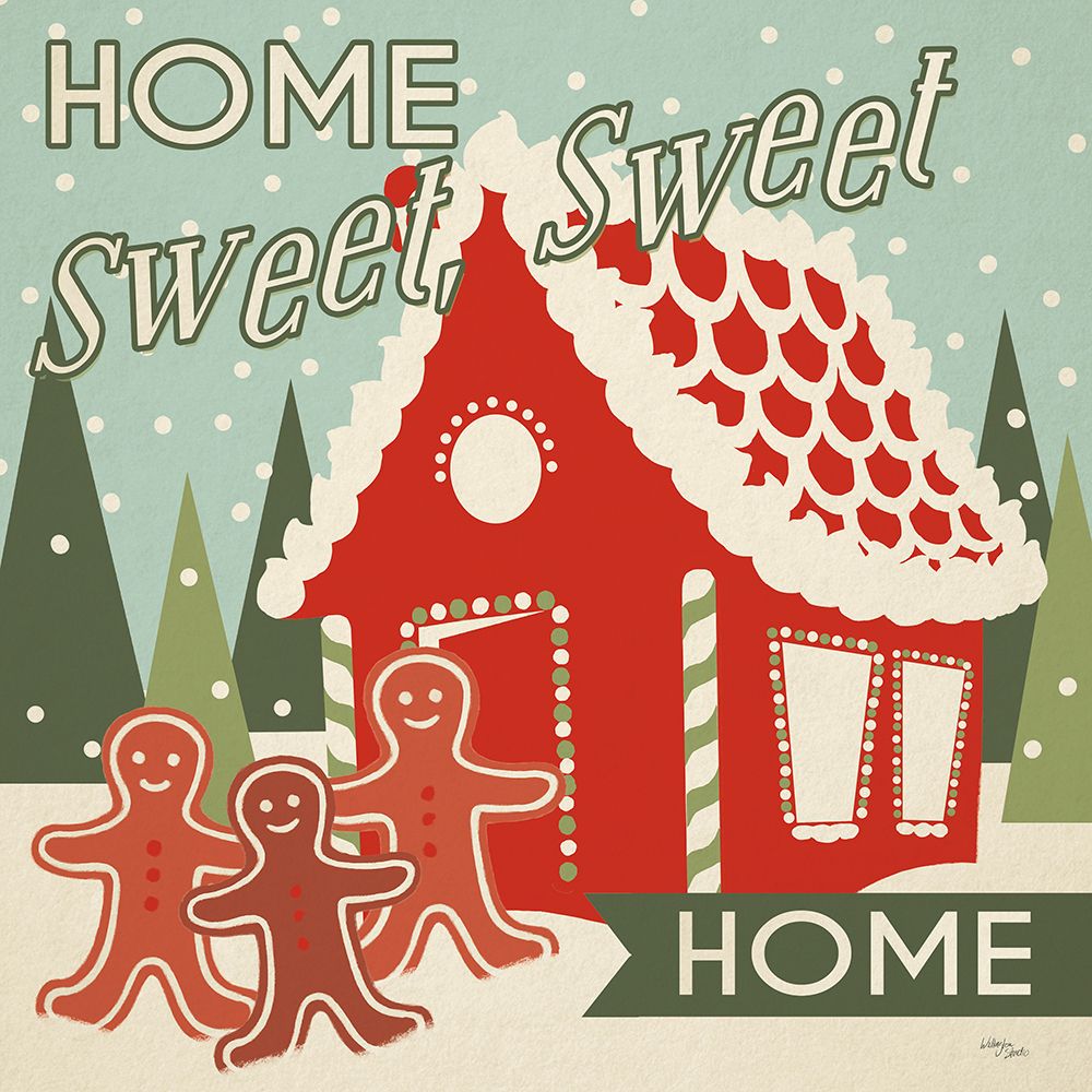 50s Christmas III Square art print by Wellington Studio for $57.95 CAD