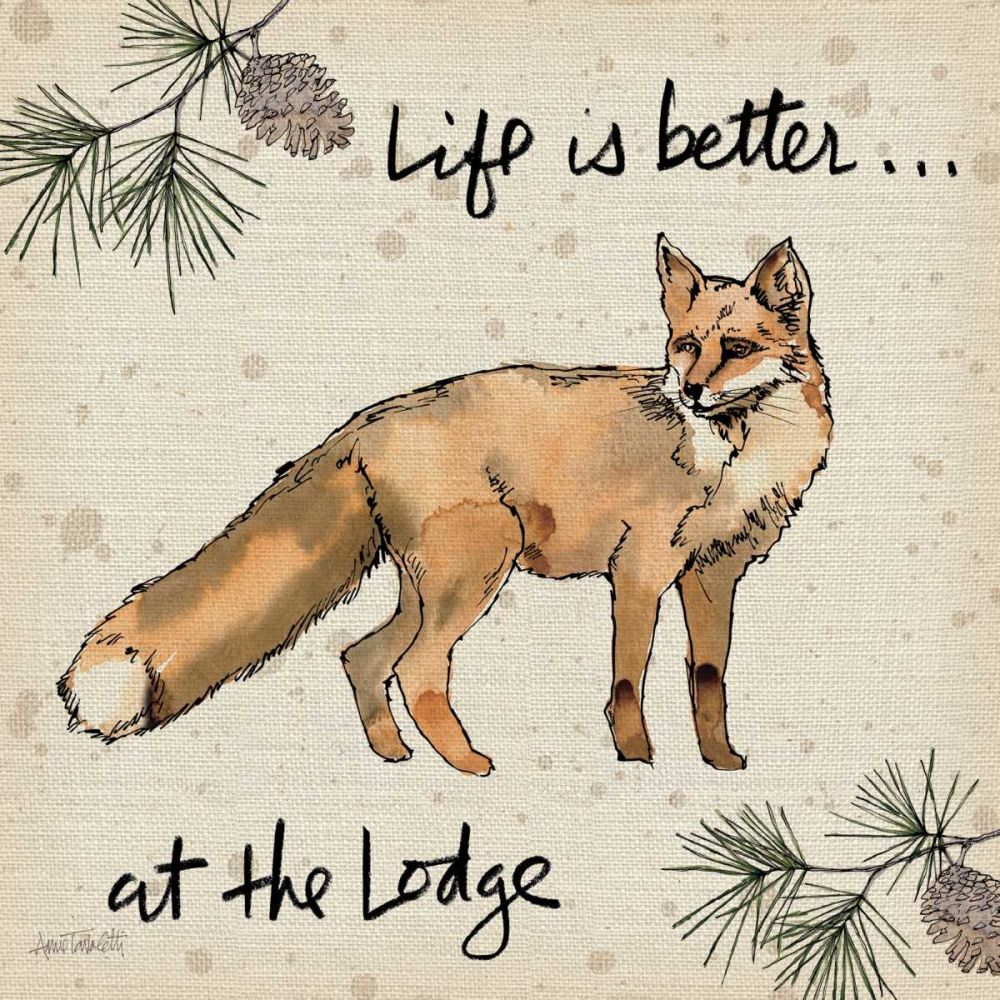 Lodge Life V art print by Anne Tavoletti for $57.95 CAD