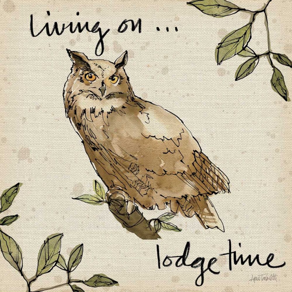 Lodge Life VI art print by Anne Tavoletti for $57.95 CAD