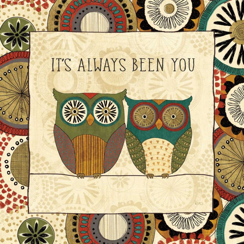 Spice Road Owl IV art print by Veronique Charron for $57.95 CAD