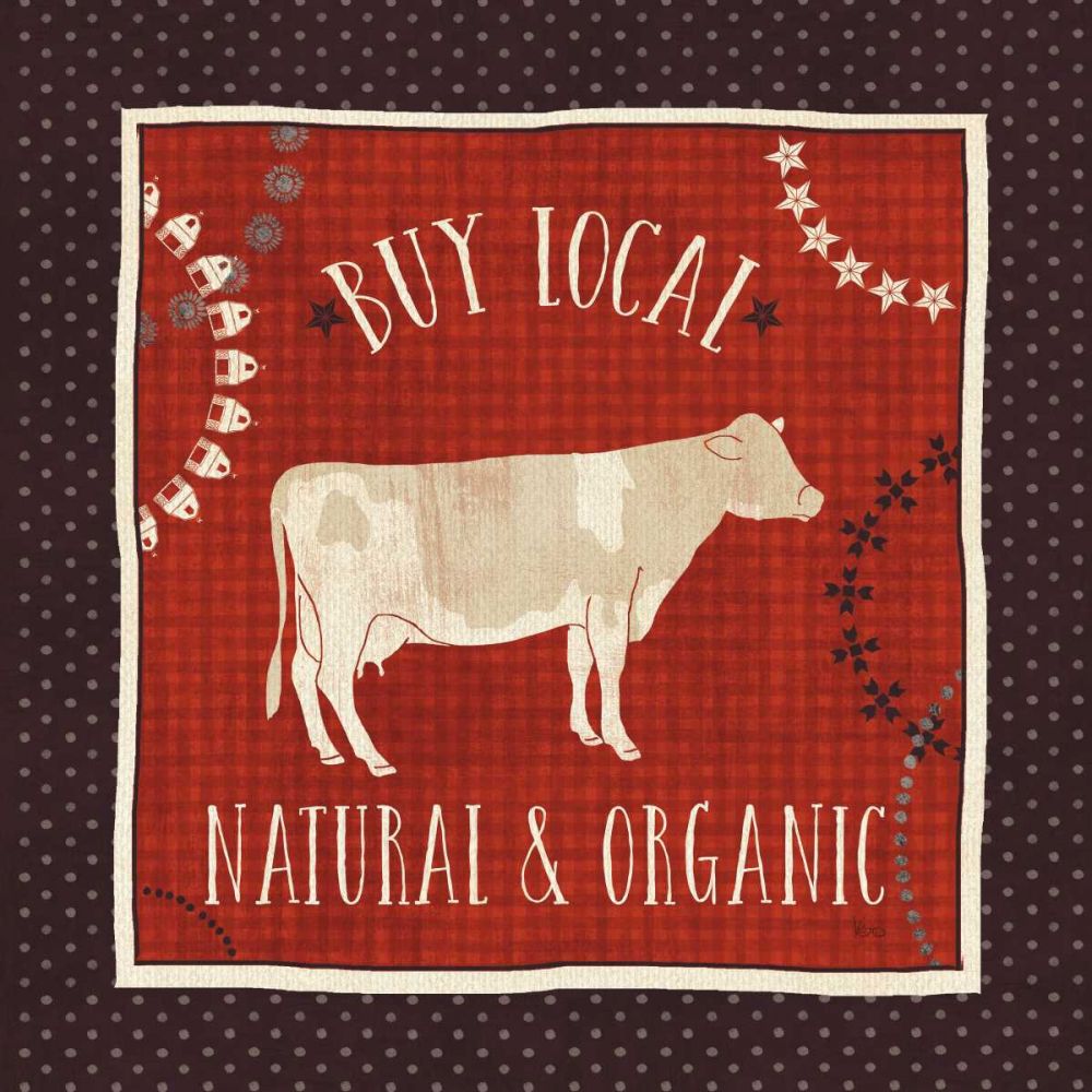 Little Red Farm III art print by Veronique Charron for $57.95 CAD