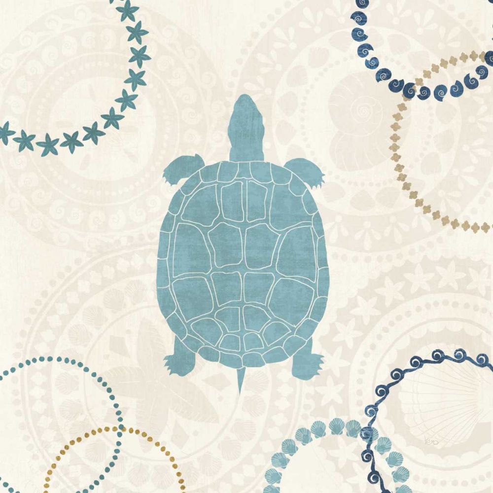 Undersea Blue IV art print by Veronique Charron for $57.95 CAD