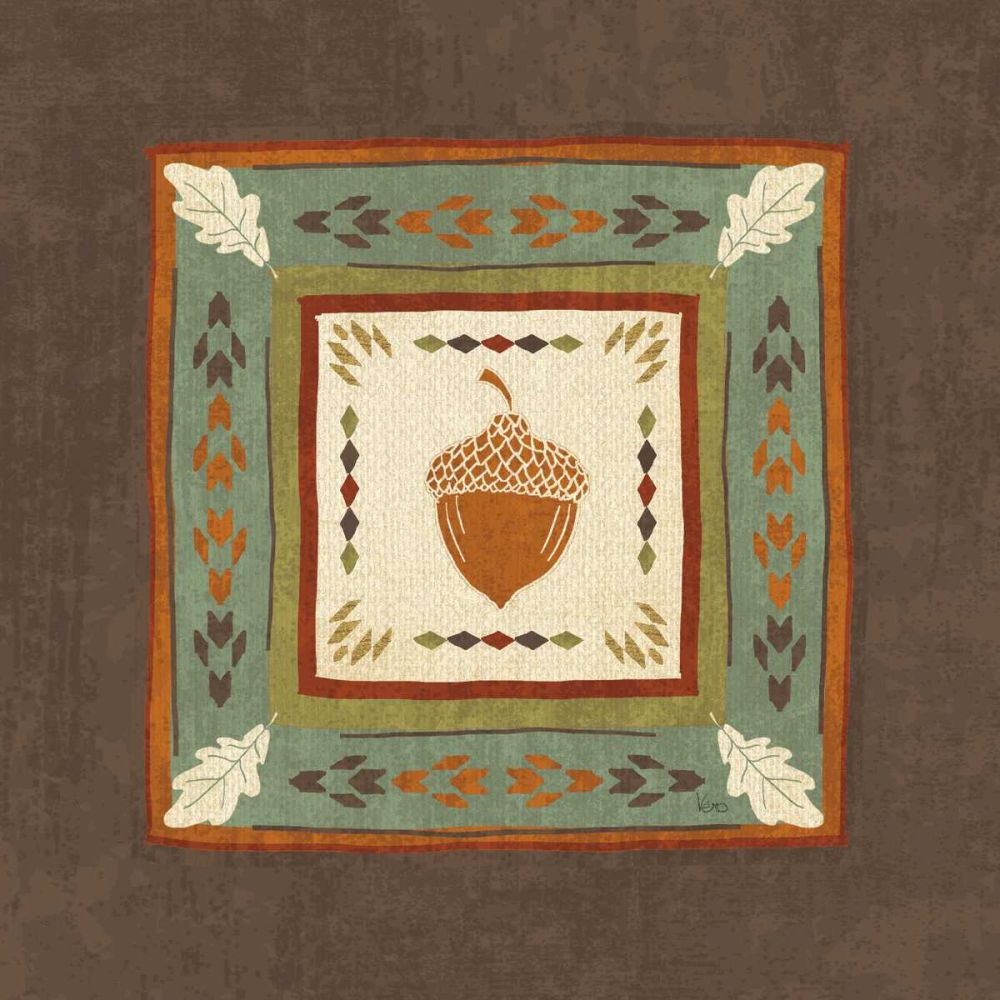 Lodge Resort Tile II art print by Veronique Charron for $57.95 CAD