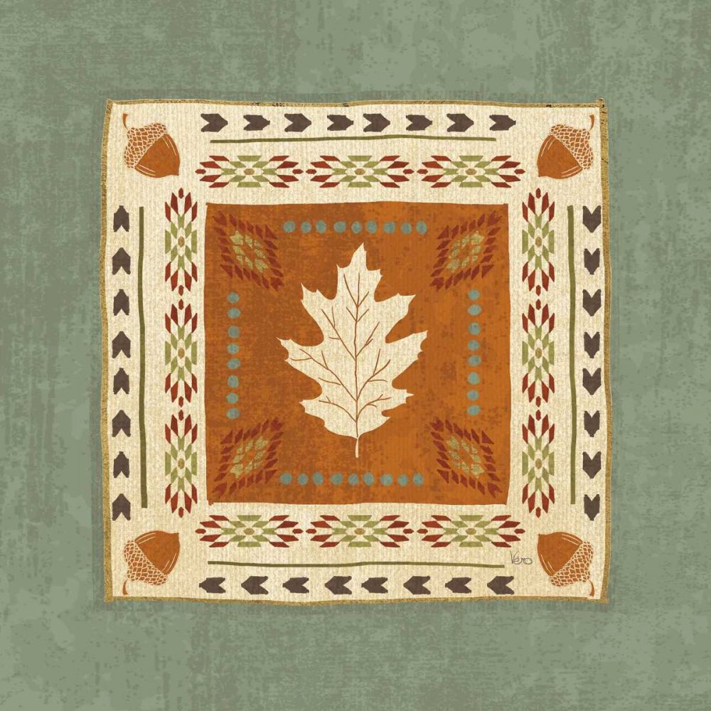 Lodge Resort Tile I art print by Veronique Charron for $57.95 CAD