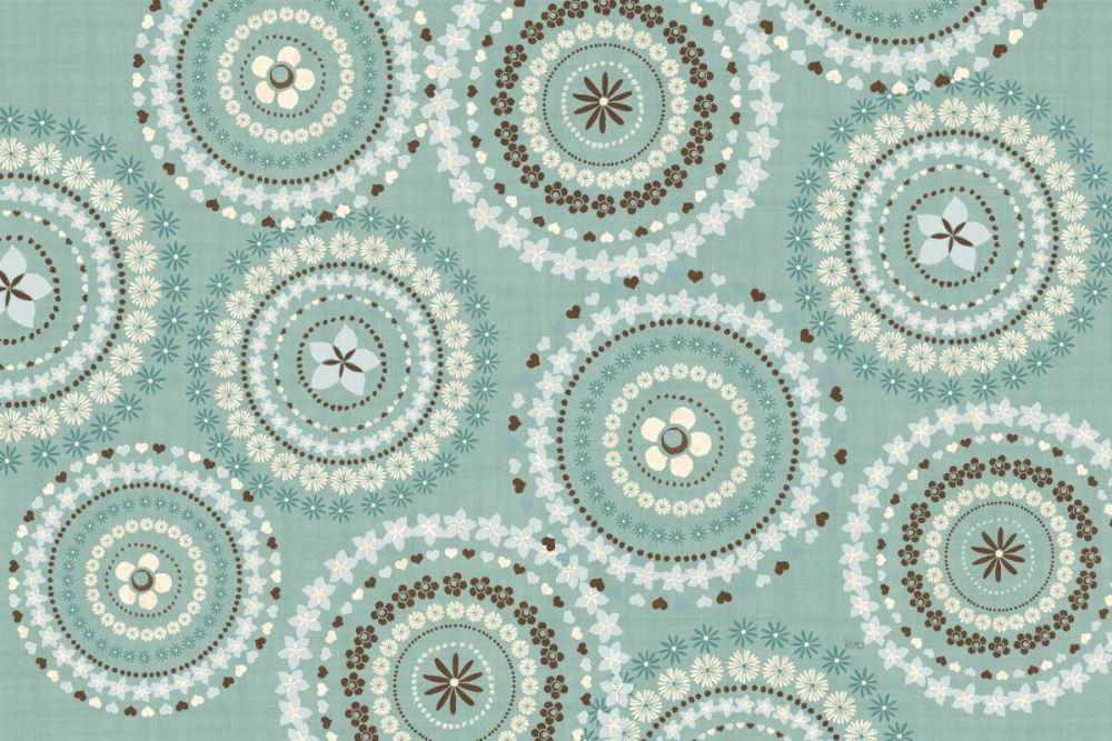 Song Birds V Aqua art print by Veronique Charron for $57.95 CAD