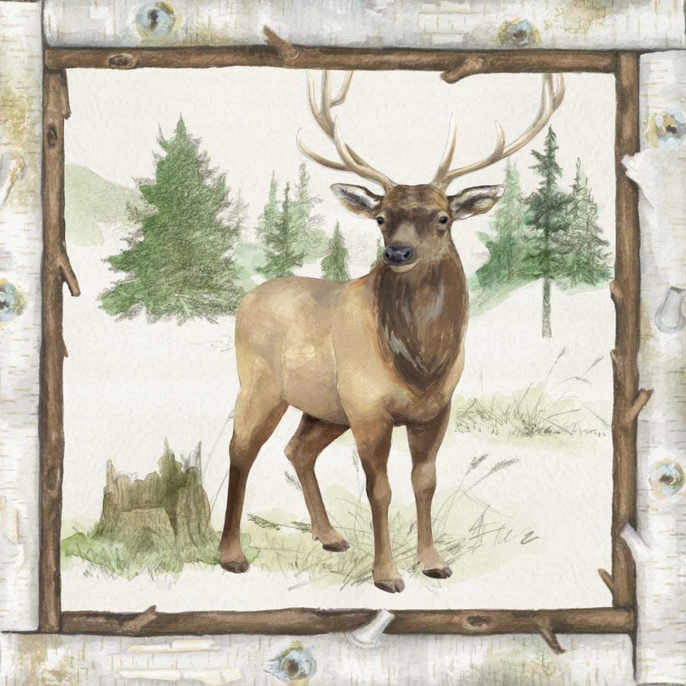 Family Cabin I art print by Beth Grove for $57.95 CAD