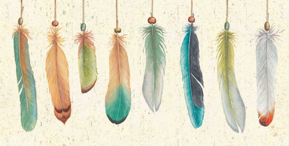 Feather Tales VIII art print by Daphne Brissonnet for $57.95 CAD