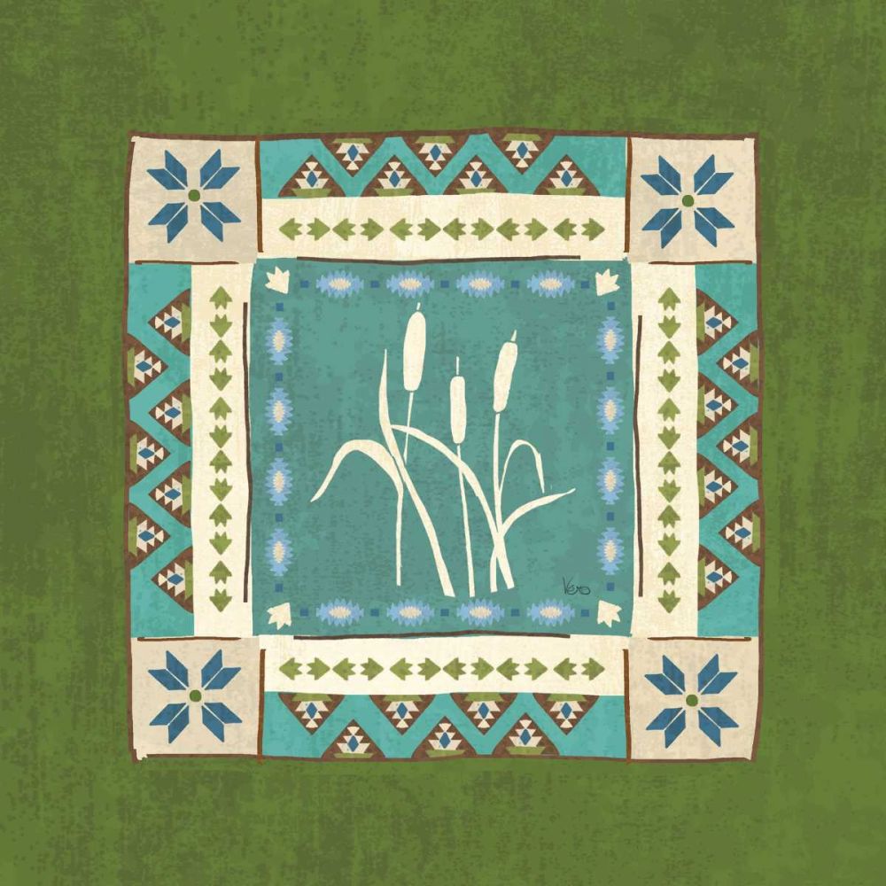 Lake Retreat Tile IV art print by Veronique Charron for $57.95 CAD