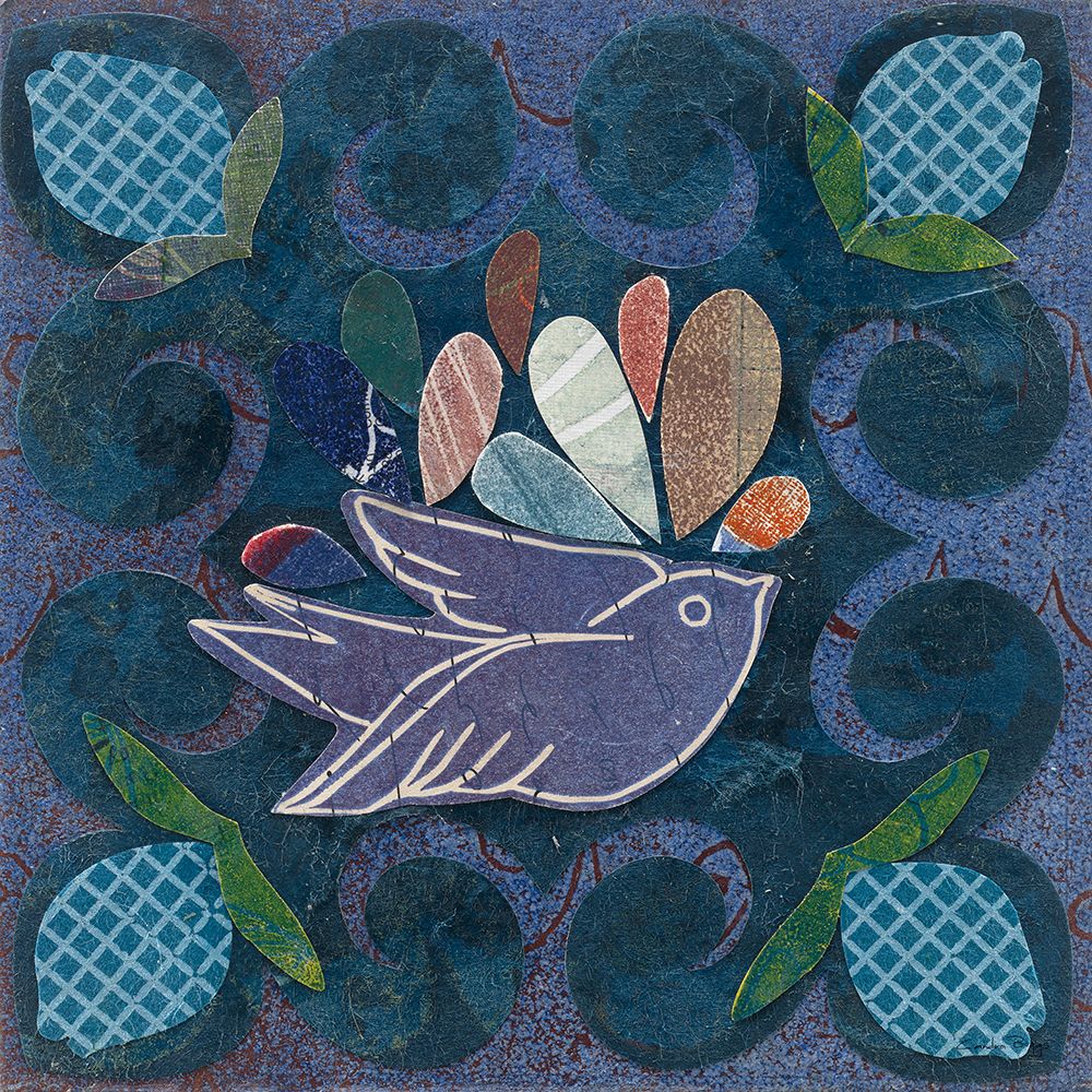 Birds in Spring III art print by Candra Boggs for $57.95 CAD