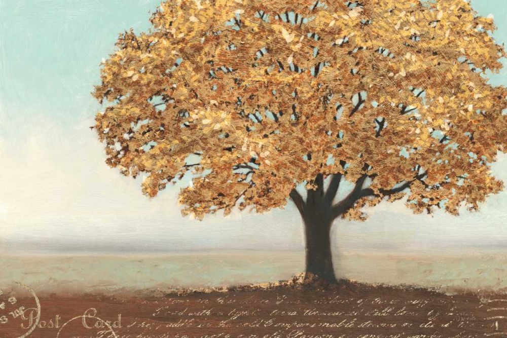 Gold Reflections I Landscape art print by James Wiens for $57.95 CAD