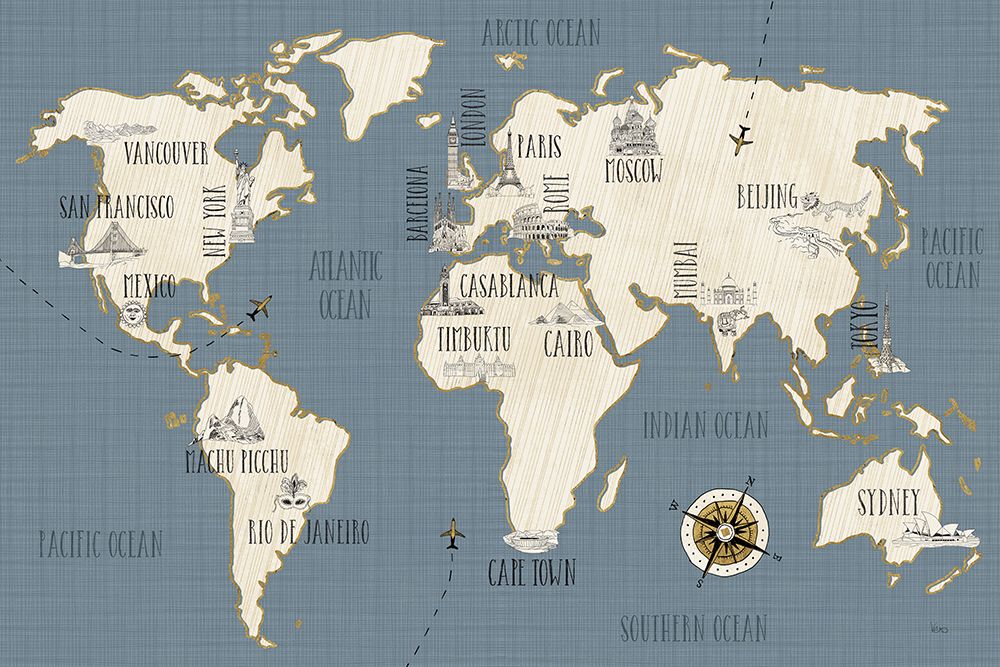 Wanderlust prints and posters