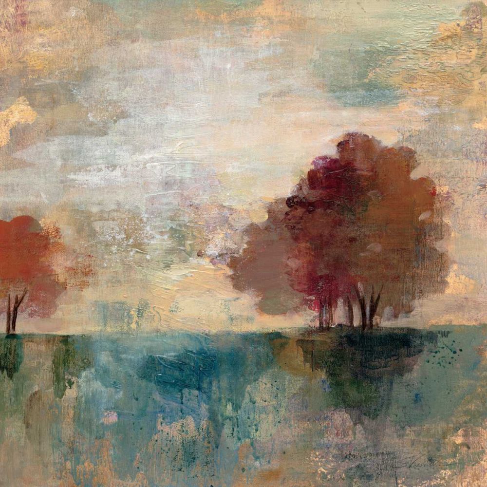 Landscape Monotype I art print by Silvia Vassileva for $57.95 CAD