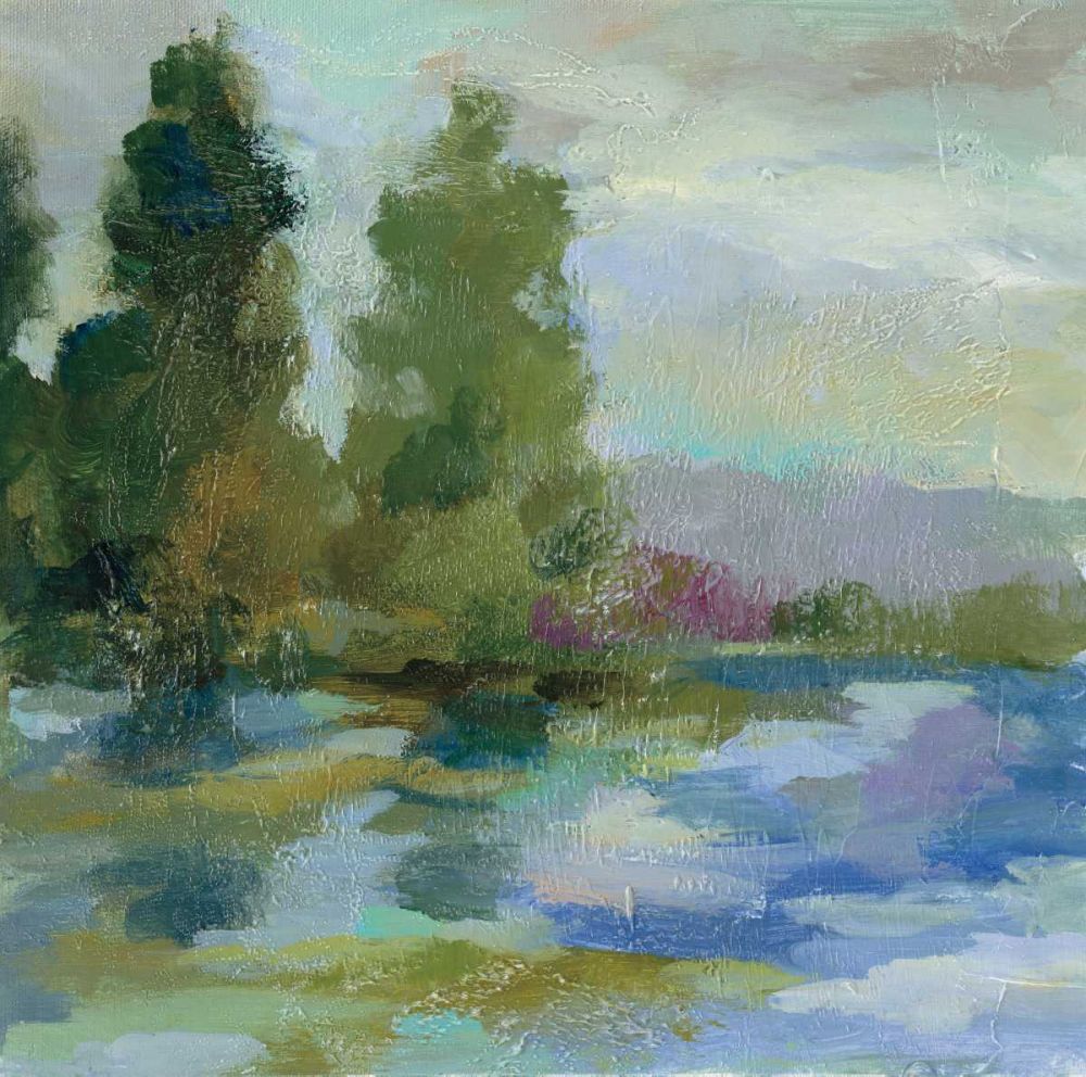 Sunrise at the Lake I art print by Silvia Vassileva for $57.95 CAD