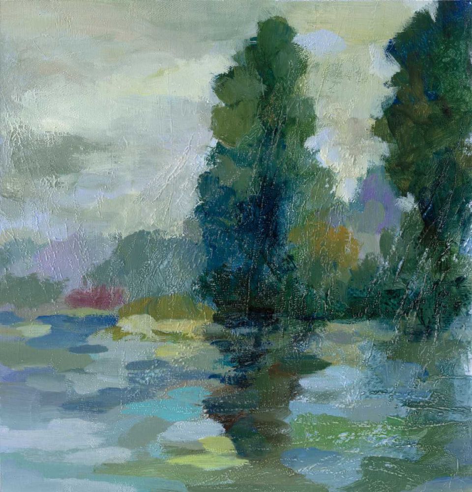 Sunrise at the Lake II art print by Silvia Vassileva for $57.95 CAD